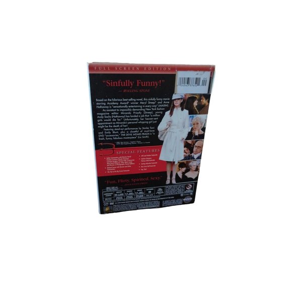 The Devil Wears Prada DVD Full Screen Edition Extra Features Meryl Streep Anne H - Picture 2 of 2